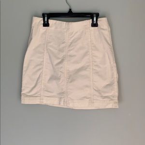 Off white Free People Corduroy Skirt